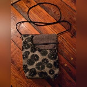 Maruca Black And Tan Handmade Bag